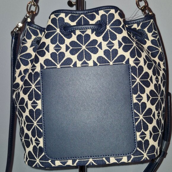Kate Spade blue floral jacquard Crossbody Bag - Picture 3 of 7
